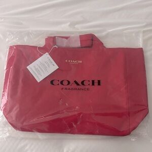 Coach Tote - Red